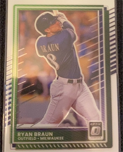 2025 Panini Donruss Optic #59 Ryan Braun — front