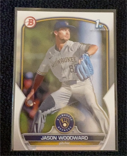 2023 Bowman Draft #BD-97 Jason Woodward — front