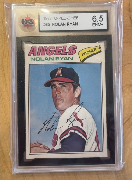 1977 O-Pee-Chee #65 Nolan Ryan — front