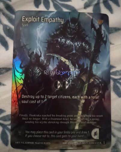 2023 Kryptik Exploit Empathy — front