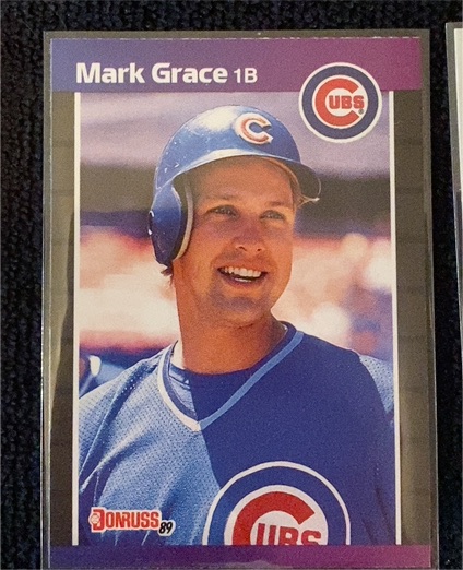 1989 Donruss #255 Mark Grace — front