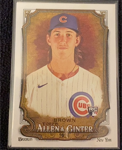 2024 Topps Allen & Ginter #212 Ben Brown — front