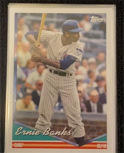 1994 Topps #258 Ernie Banks — front