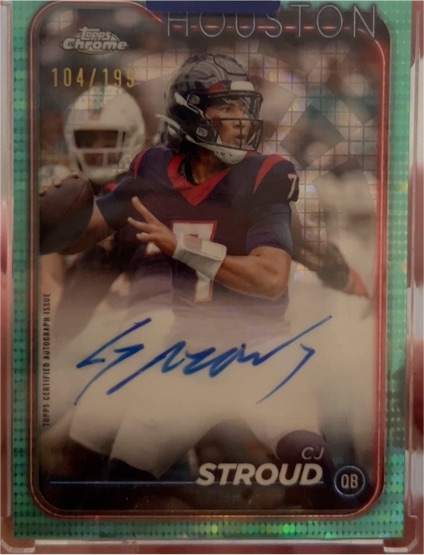 2024 Topps Chrome #104 C.J. Stroud — front