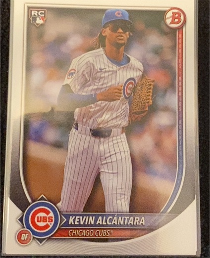 2025 Bowman #95 Kevin Alcántara — front