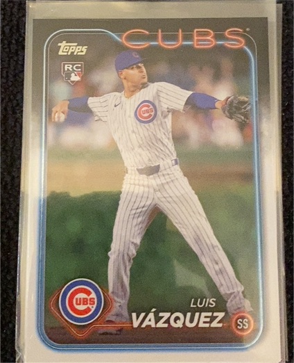 2024 Topps Update #US245 Luis Vazquez — front