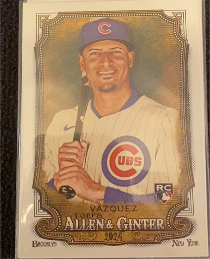 2024 Topps Allen & Ginter #236 Luis Vazquez — front