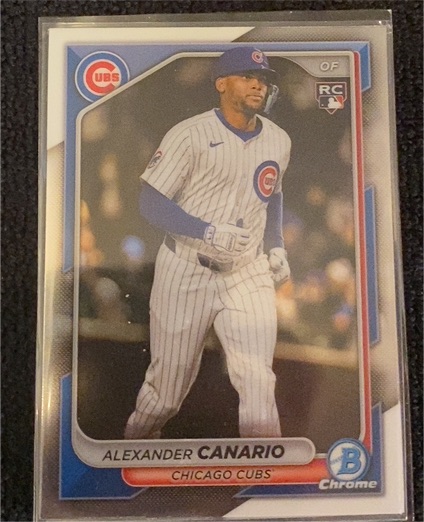 2024 Bowman Chrome #38 Alexander Canario — front