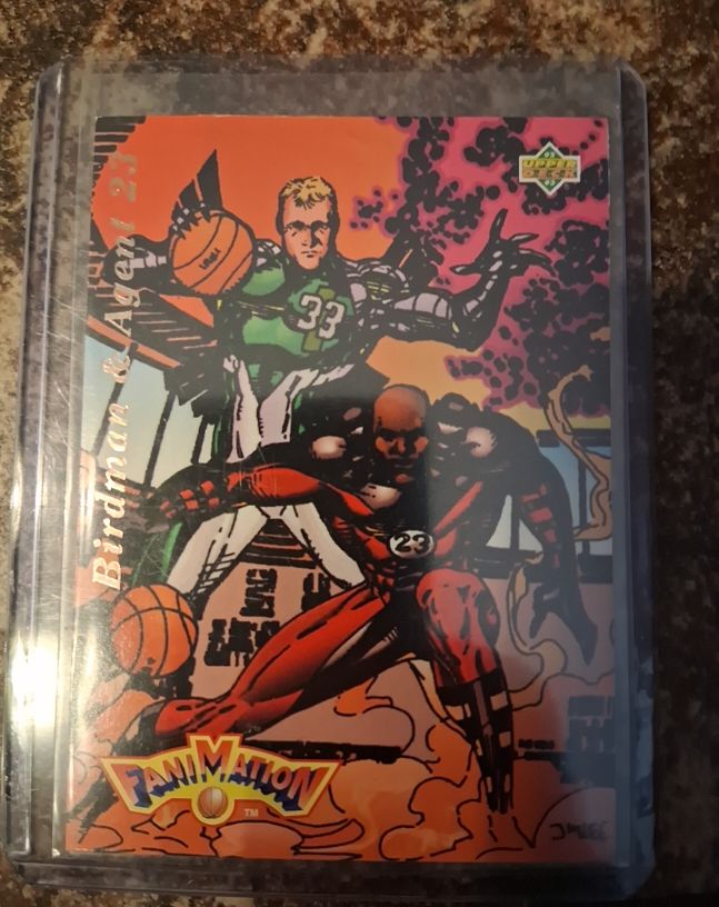 1992-93 Upper Deck #510 Birdman & Agent 23 Michael Jordan Larry Bird — front