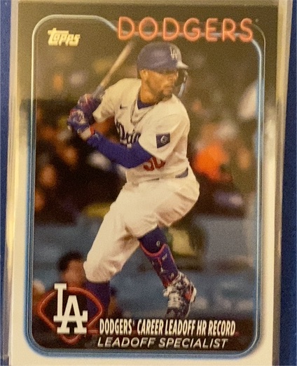 2024 Topps Update #US334 Mookie Betts — front