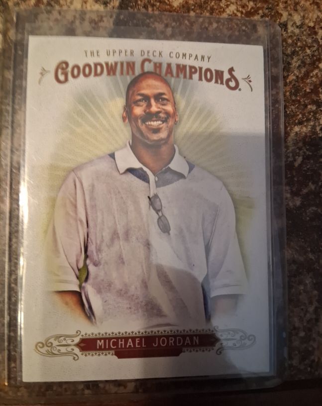2018 Upper Deck Goodwin Champions #1 Michael Jordan — front