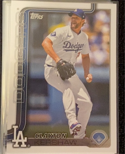 2025 Topps #146 Clayton Kershaw — front