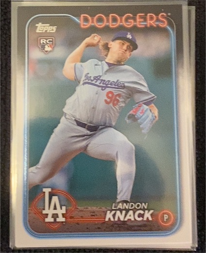 2024 Topps Update #US127 Landon Knack — front