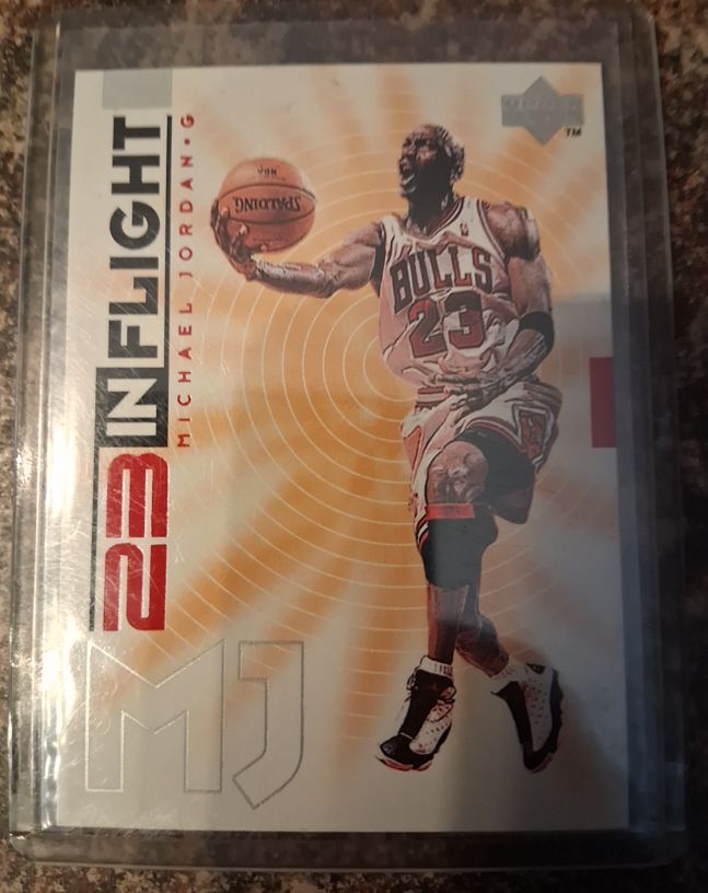 1998 Upper Deck 23 In Flight #IF12 Michael Jordan — front