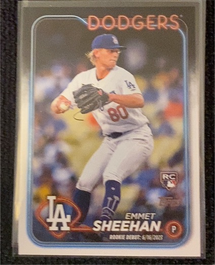 2024 Topps Update #US141 Emmet Sheehan — front
