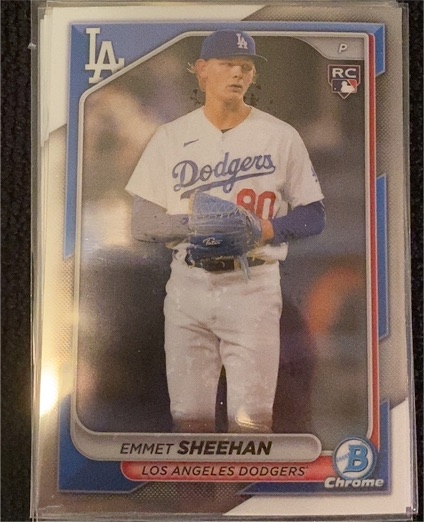 2024 Bowman Chrome #37 Emmet Sheehan — front
