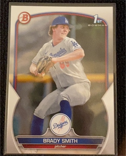 2023 Bowman Draft Chrome #BDC-109 Brady Smith — front