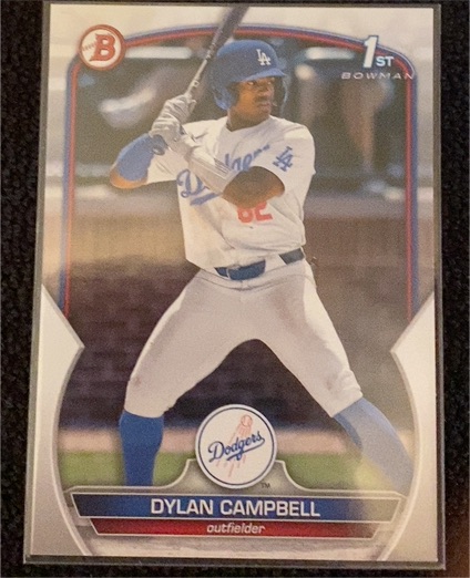 2023 Bowman Draft #BD-181 Dylan Campbell — front