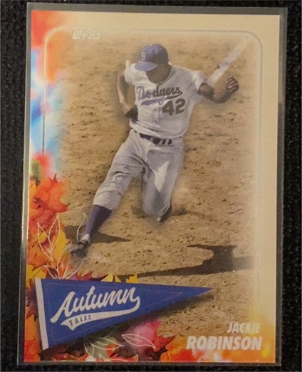 2024 Topps Update Series Autumn Tales #AT-21 Jackie Robinson — front