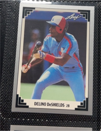 1991 Leaf #139 Delino DeShields — front