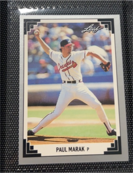 1991 Leaf #unknown Paul Marak — front