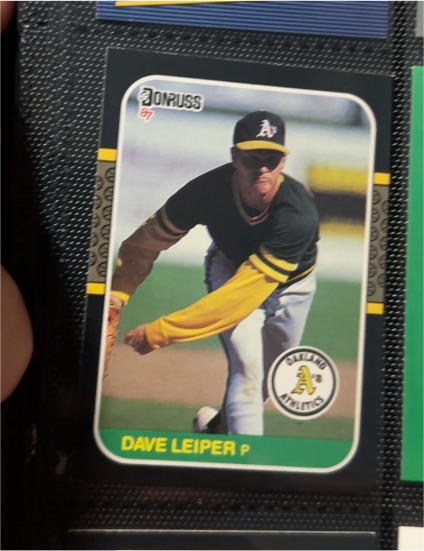 1987 Donruss #67 Dave Leiper — front