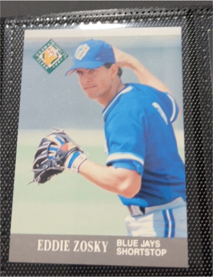 1991 Fleer Ultra #390 Eddie Zosky — front