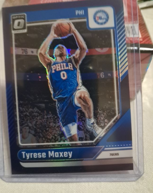 2024-25 Donruss Optic #135 Tyrese Maxey — front