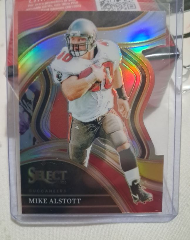 2023 Panini Select Club Level Die-Cut #233 Mike Alstott — front