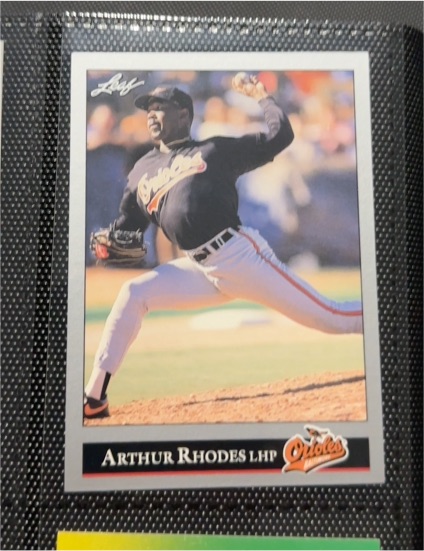 1992 Leaf #unknown Arthur Rhodes — front