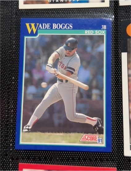 1991 Score #12 Wade Boggs — front