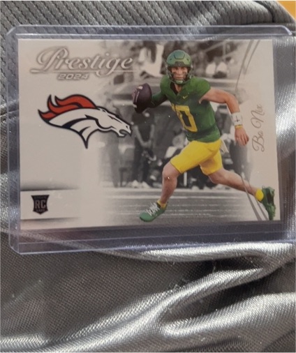 2024 Panini Prestige #391 Bo Nix — front
