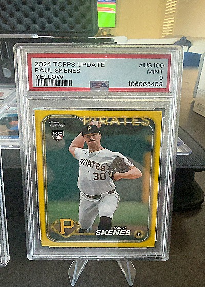 2024 Topps Update #US100 Paul Skenes — front