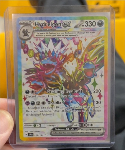 2024 Pokemon Scarlet & Violet Surging Sparks #223/191 Hydreigon ex — front