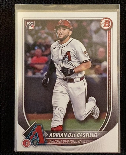 2025 Bowman #4 Adrian Del Castillo — front