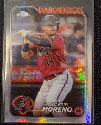 2024 Topps Chrome #21 Gabriel Moreno — front