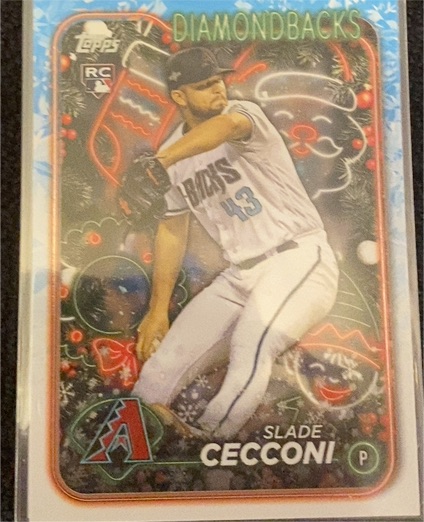 2024 Topps Holiday #H39 Slade Cecconi — front