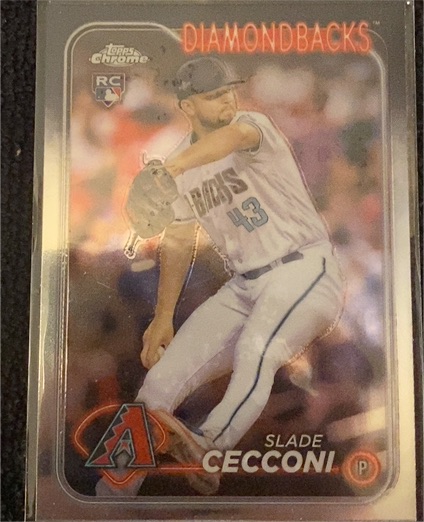 2024 Topps Chrome #77 Slade Cecconi — front