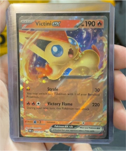 2023 Pokémon #033 Victini ex — front