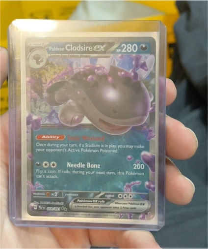 2023 Pokémon Scarlet & Violet Paldean Fates #059 Paldean Clodsire ex — front