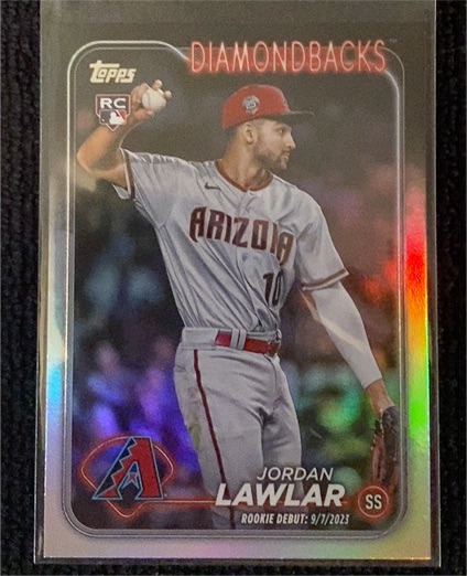 2024 Topps Update #US41 Jordan Lawlar — front