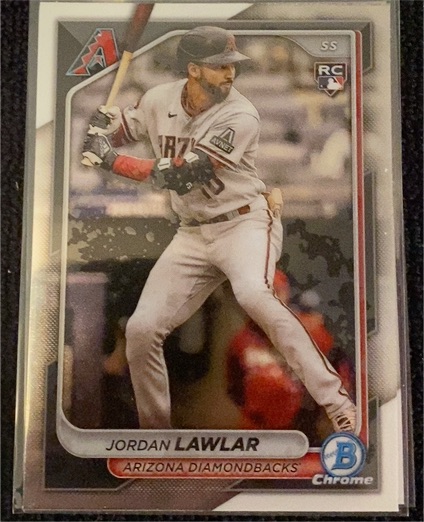 2024 Bowman Chrome #55 Jordan Lawlar — front