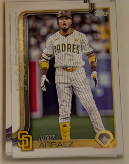 2025 Topps #393 Luis Arraez — front