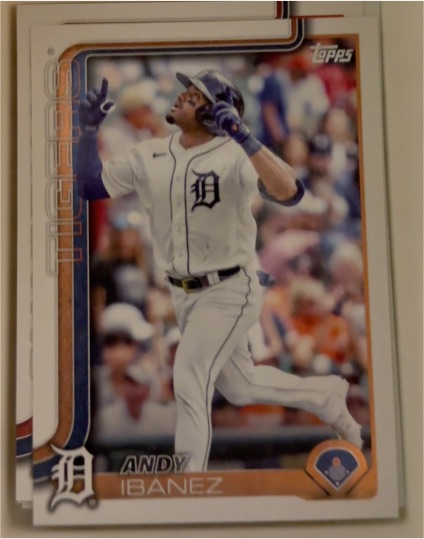 2025 Topps #442 Andy Ibanez — front