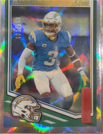 2025 Panini Score #214 Derwin James Jr. — front