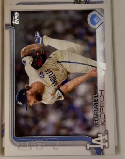 2025 Topps #611 Michael Kopech — front