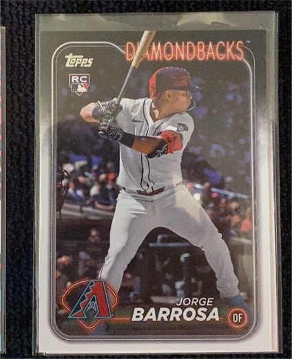 2024 Topps Update #US22 Jorge Barrosa — front