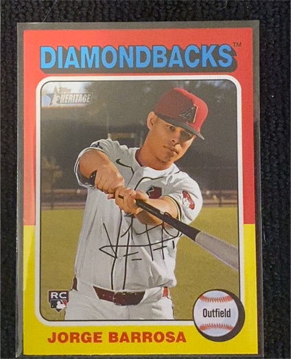 2024 Topps Heritage High Number #690 Jorge Barrosa — front