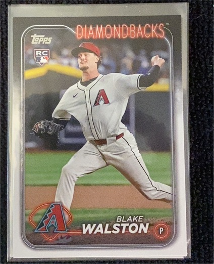 2024 Topps Update #US29 Blake Walston — front