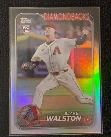 2024 Topps Update #US29 Blake Walston — front